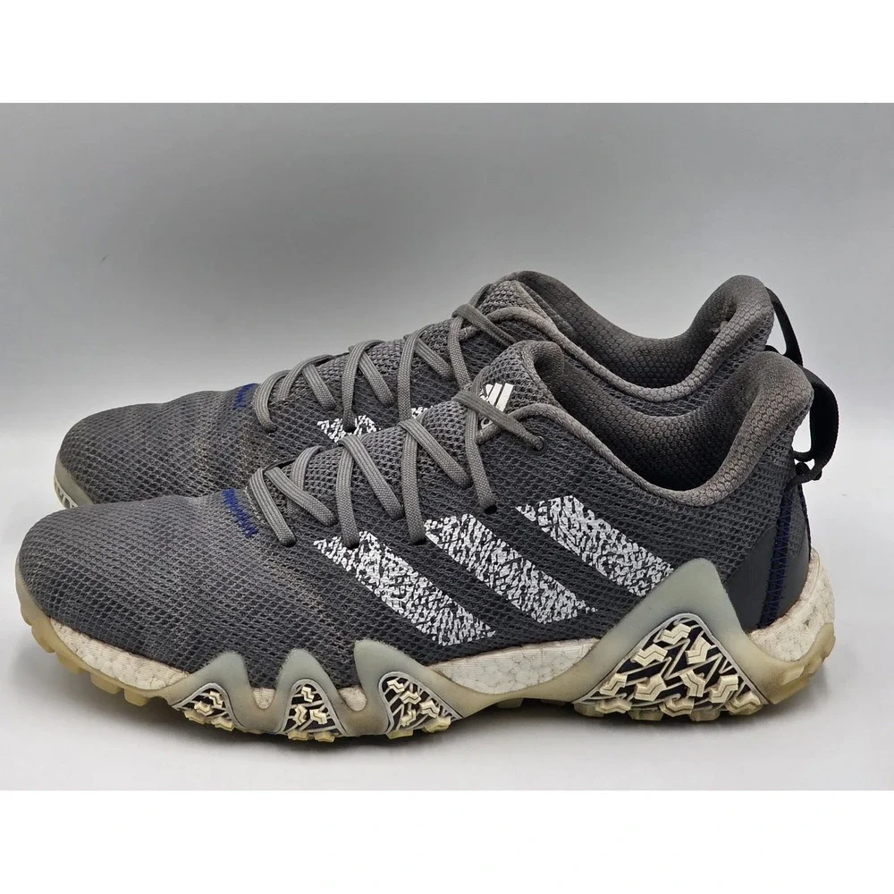 Adidas Golf Shoes Mens 10 Gray Spikeless Codechaos 22 Boost IF2359 Sneaker